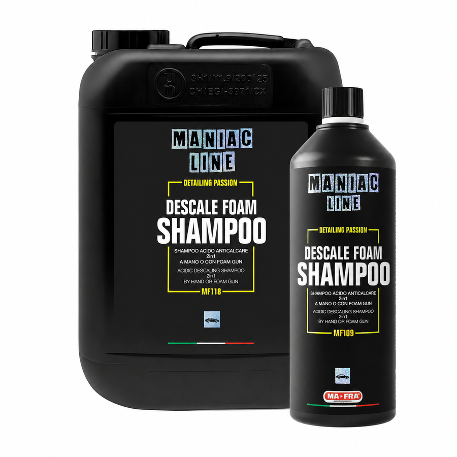 Maniac Line Descale Foam Shampoo 2-in-1 | zure autoshampoo