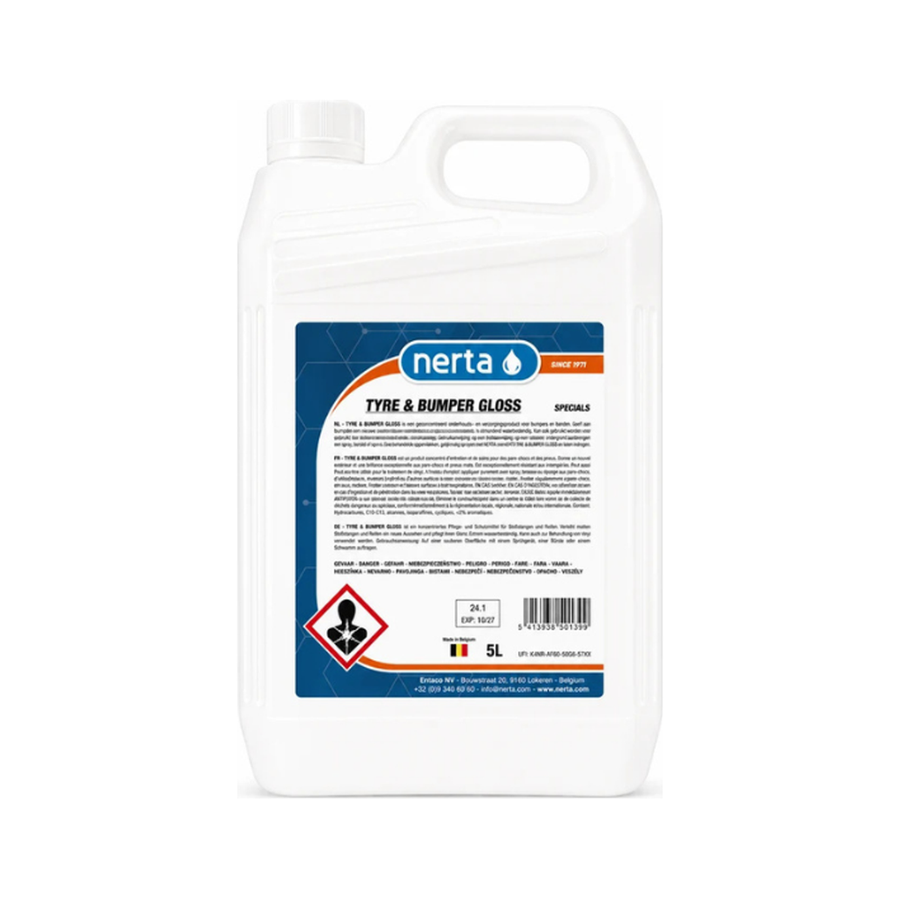 Nerta Tyre & Bumper Gloss | Reifen- und Kunststoffpflege 5 Liter