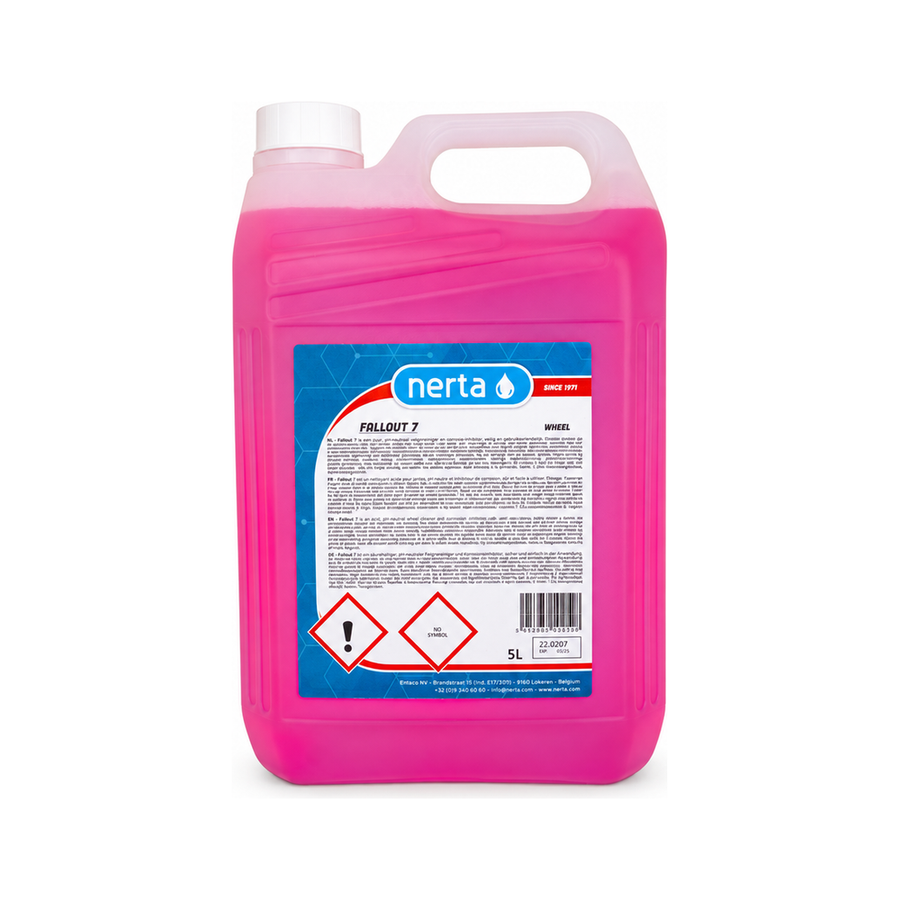 Nerta Fallout 7 | pH-neutraler Flugrostentferner 5 Liter