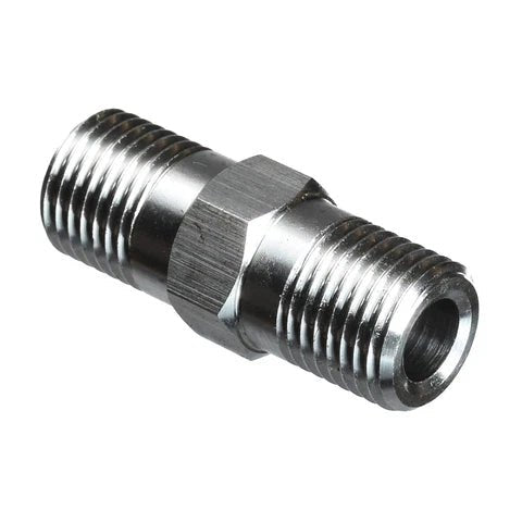 1/4 inch dubbele nippel (M) - De Detailshop