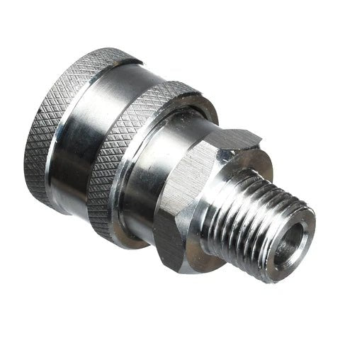 1/4 inch Quick Connect mannelijk van roestvrij staal voor MTM Hydro - De Detailshop