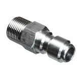 3/8 inch snelkoppeling male nippel RVS