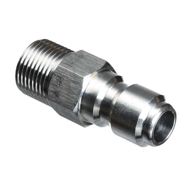 3/8 inch snelkoppeling male nippel RVS