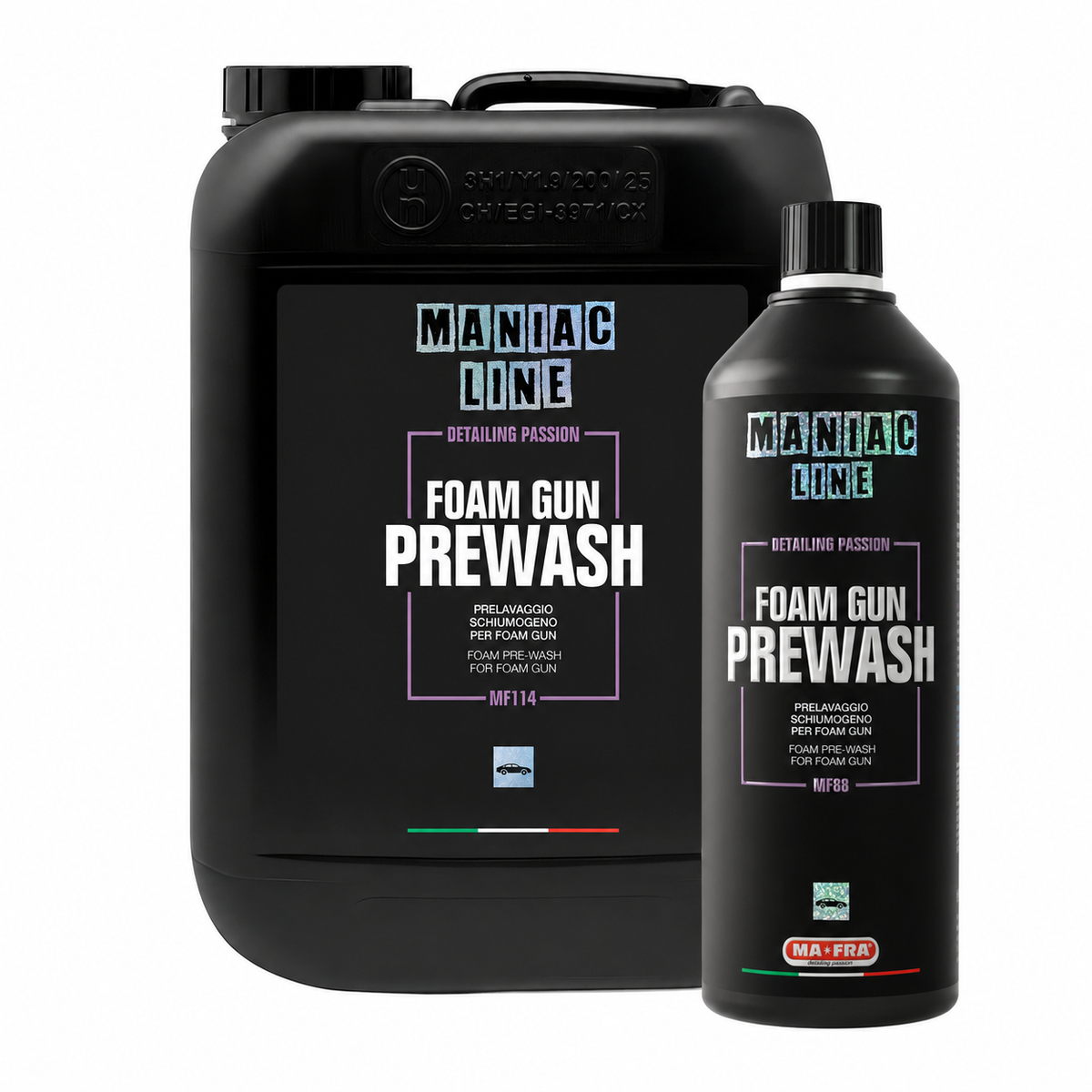 Maniac Line Foam Gun Prewash | Alkalischer Vorreiniger