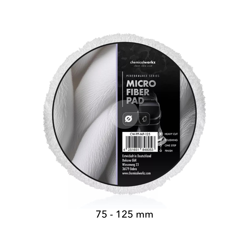 ChemicalWorkz® Microfiber Polijstpad