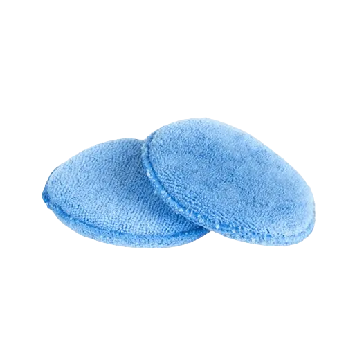 De Detailshop Microfiber Applicator Pad Blue 2-pack De Detailshop