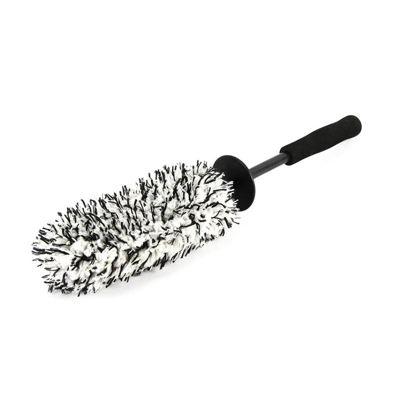 Flat Wheel Brush platte velgenborstel microvezel voor smalle openingen – De Detailshop