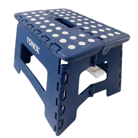 Vonixx opvouwbare kunststof kruk blauw productfoto