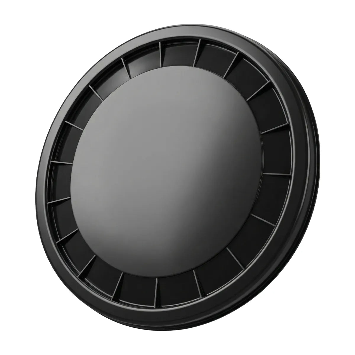 Bucket Lid Basic schwarze klikdeksel für 3,5 und 5 gallon wasemmers