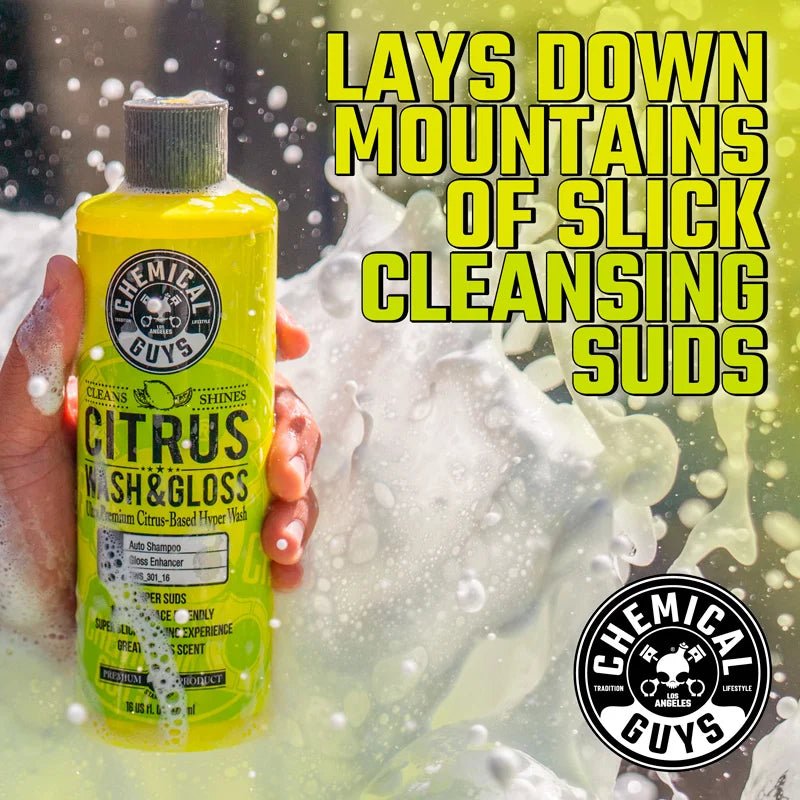 Chemical Guys Citrus Wash & Gloss Concentrated Car Wash - De Detailshop