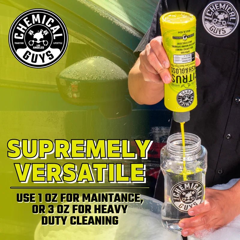 Chemical Guys Citrus Wash & Gloss Concentrated Car Wash - De Detailshop