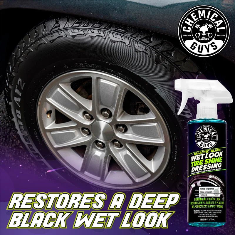 Chemical Guys Galactic Black Wet Tire Shine Dressing - De Detailshop