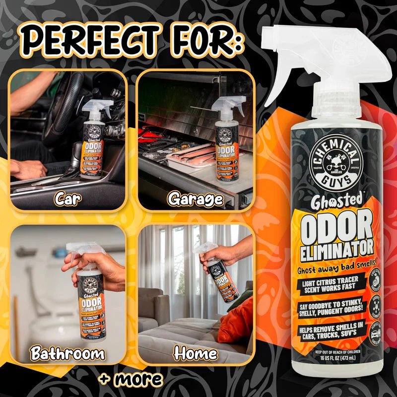 Chemical Guys Ghosted Complete Interior Vehicle Odor Eliminator - De Detailshop