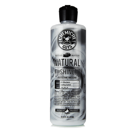 Chemical Guys Natural Shine New Look Shine Plastic, Rubber, Vinyl Dressing - De Detailshop
