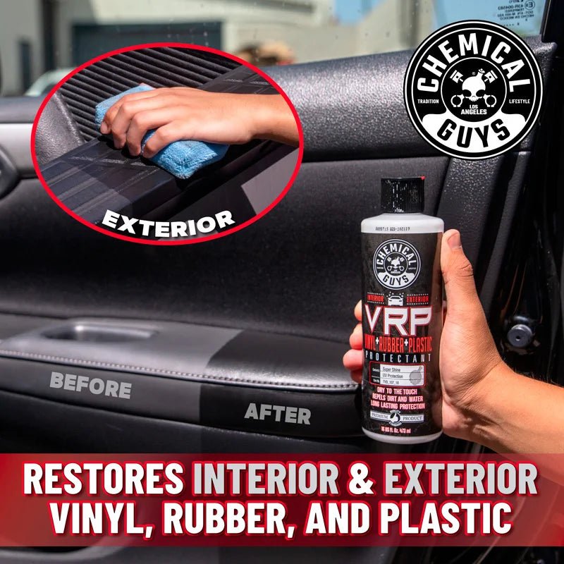 Chemical Guys V.R.P. Vinyl, Rubber, Plastic Shine & Protectant - De Detailshop