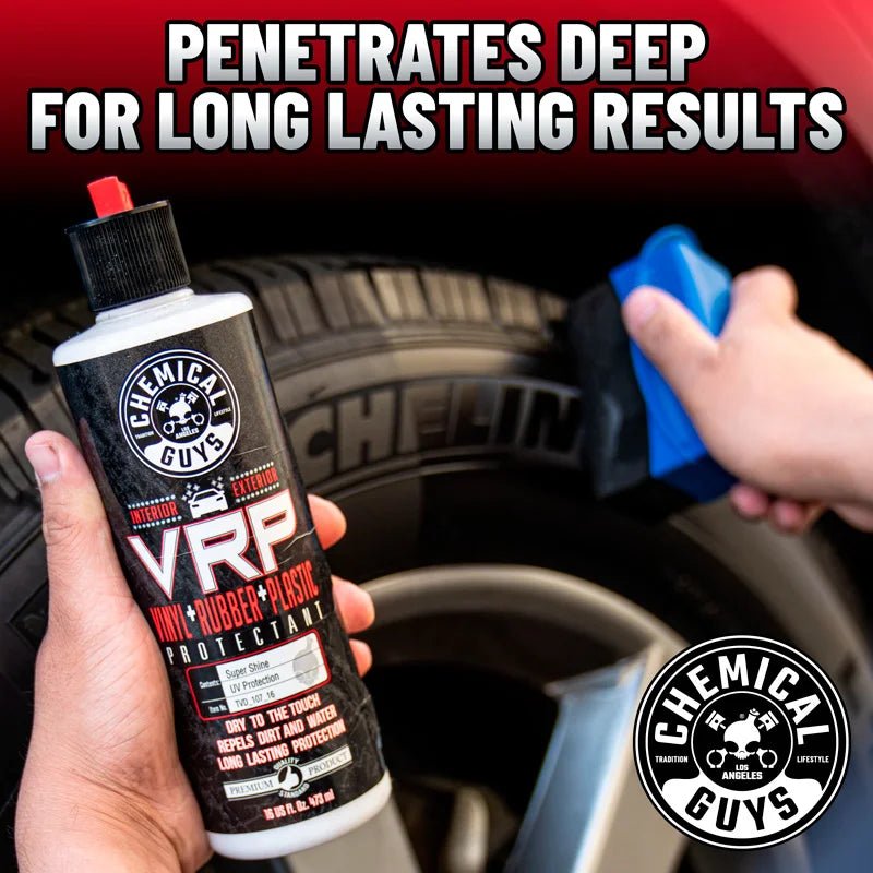 Chemical Guys V.R.P. Vinyl, Rubber, Plastic Shine & Protectant - De Detailshop
