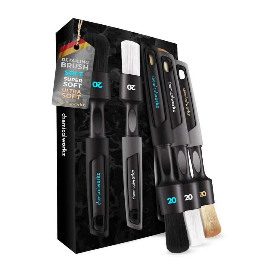 ChemicalWorkz® All In One Detailing Brush set - De Detailshop