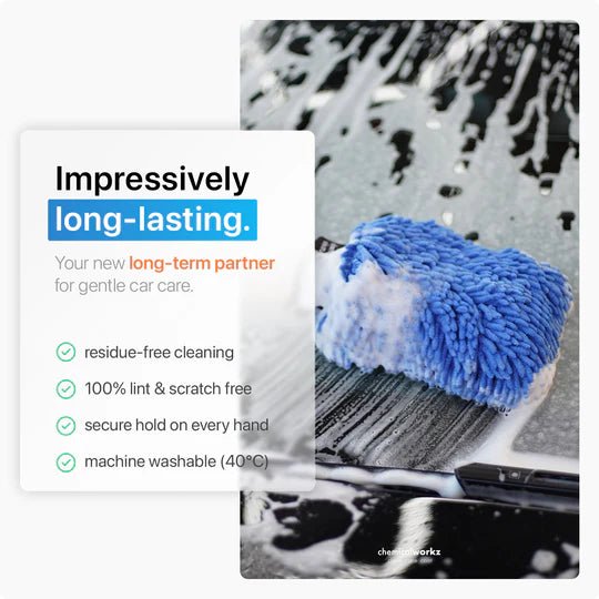ChemicalWorkz® Chenille Washmitt detailafbeelding 5