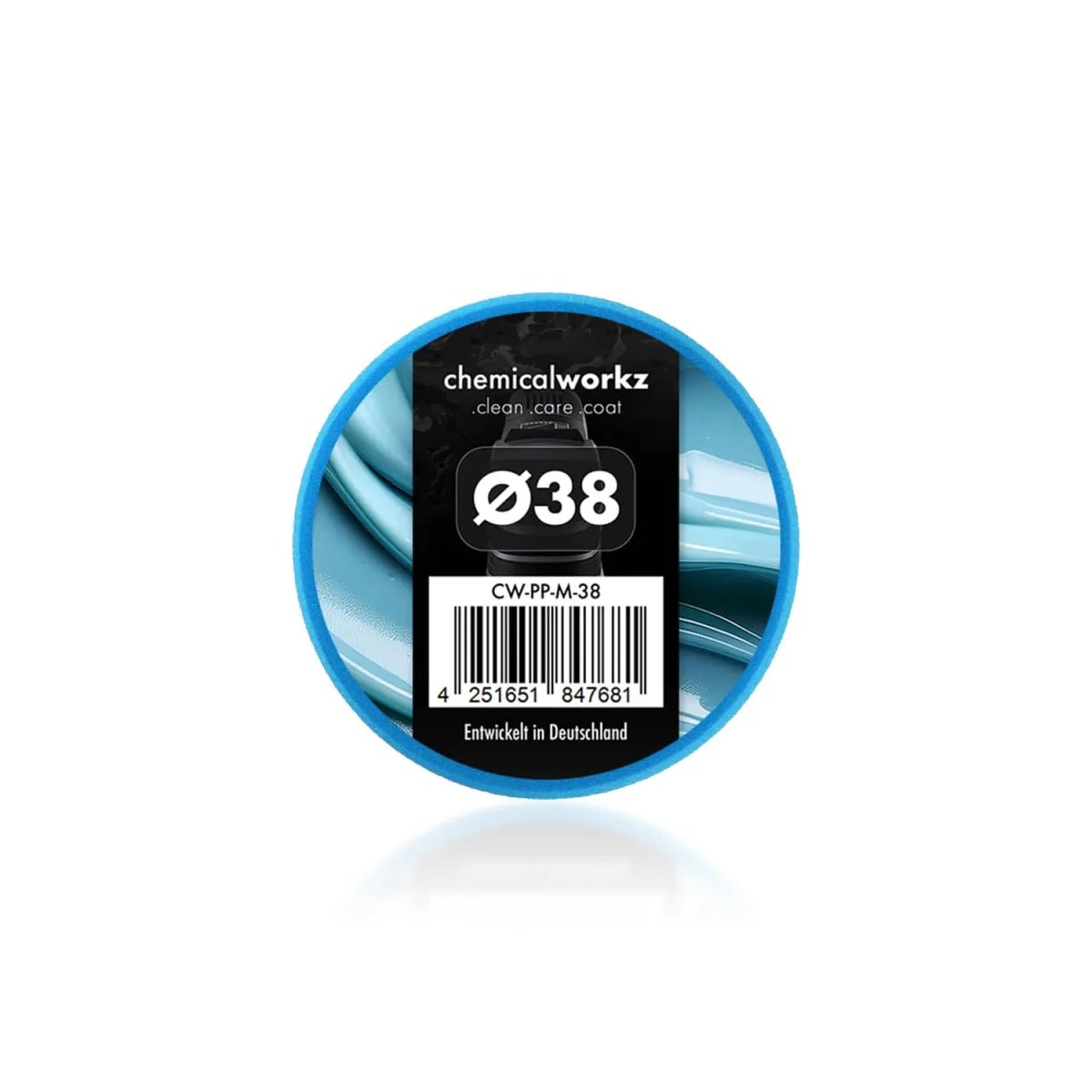 ChemicalWorkz® Medium Polijstpad Blauw - De Detailshop