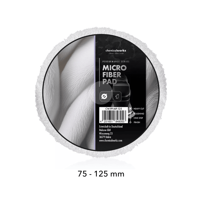 ChemicalWorkz® Microfiber Polijstpad - De Detailshop