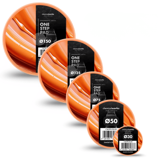 ChemicalWorkz® One Step Polijstpad Oranje - De Detailshop