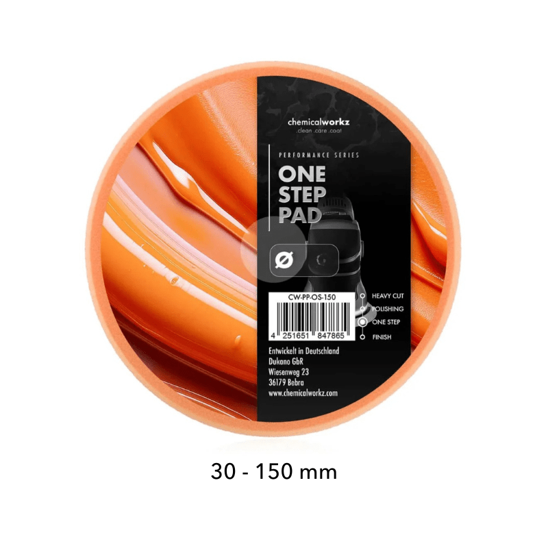 ChemicalWorkz® One Step Polijstpad Oranje - De Detailshop