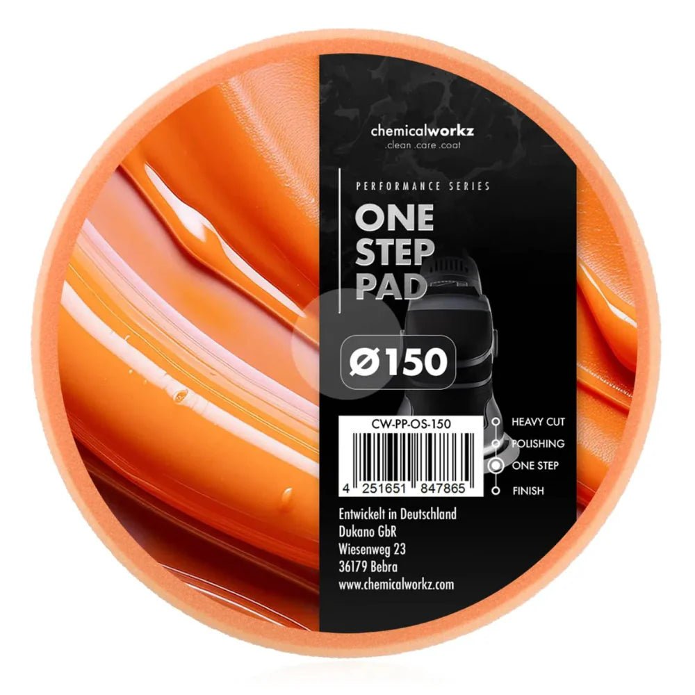 ChemicalWorkz® One Step Polijstpad Oranje - De Detailshop