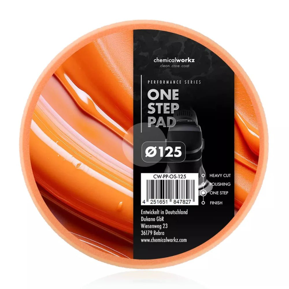 ChemicalWorkz® One Step Polijstpad Oranje - De Detailshop