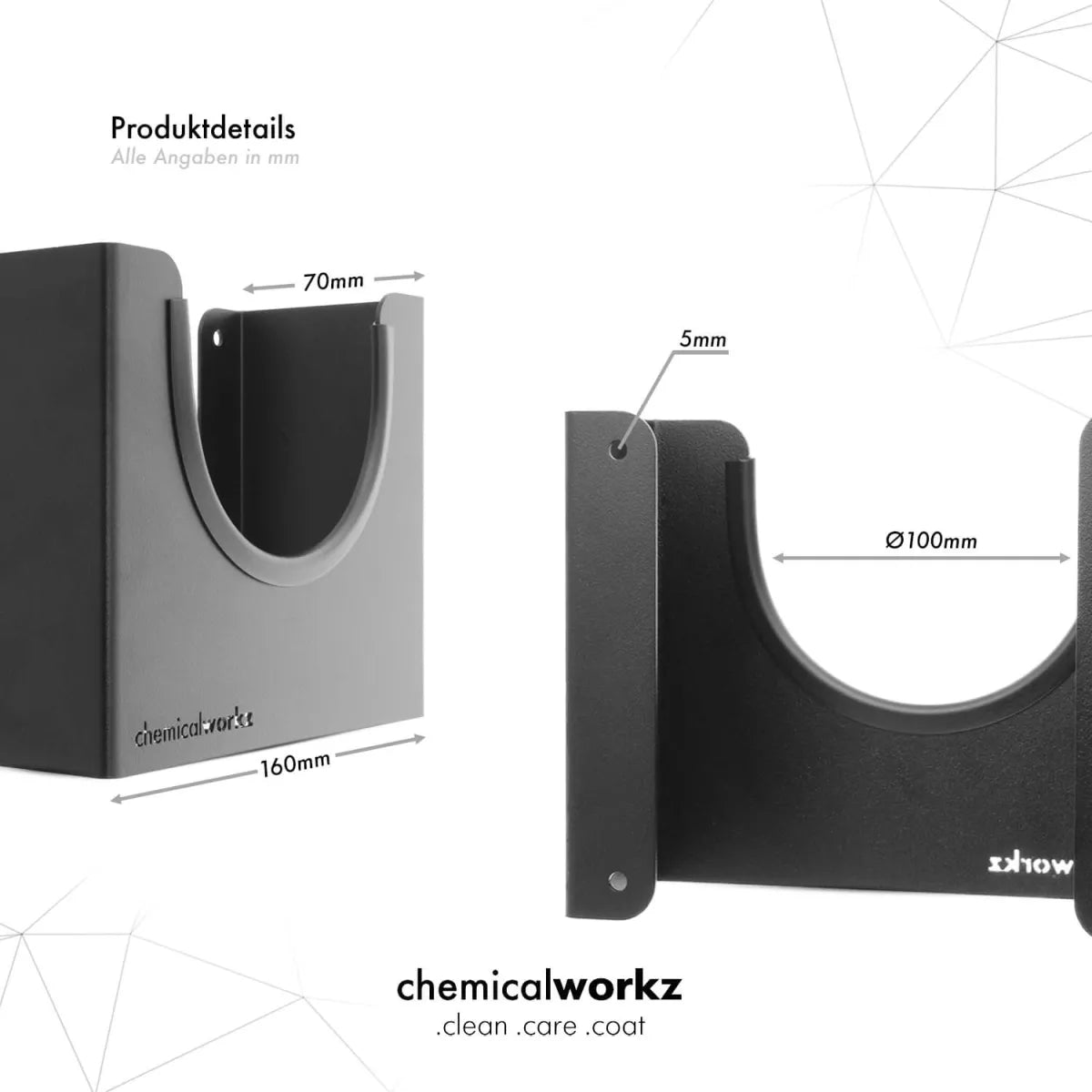 ChemicalWorkz® Single Polisher Wall Mount