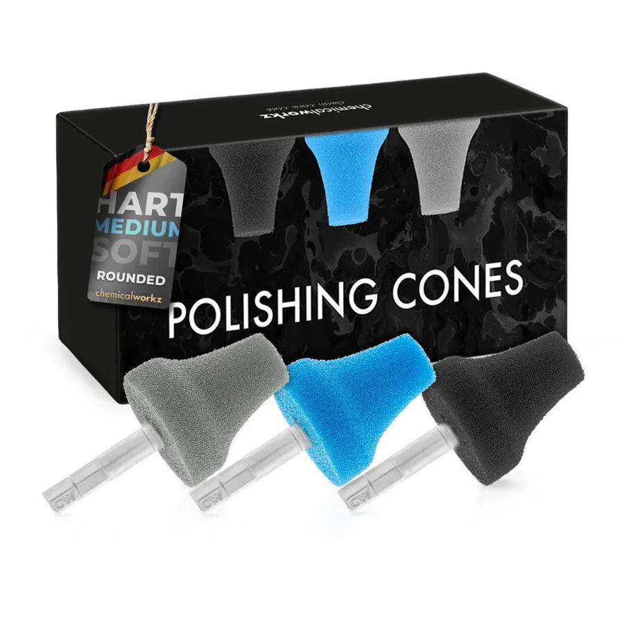 ChemicalWorkz® Polishing Cones Rond | FLEX FS - 140 Polijstkegel - De Detailshop