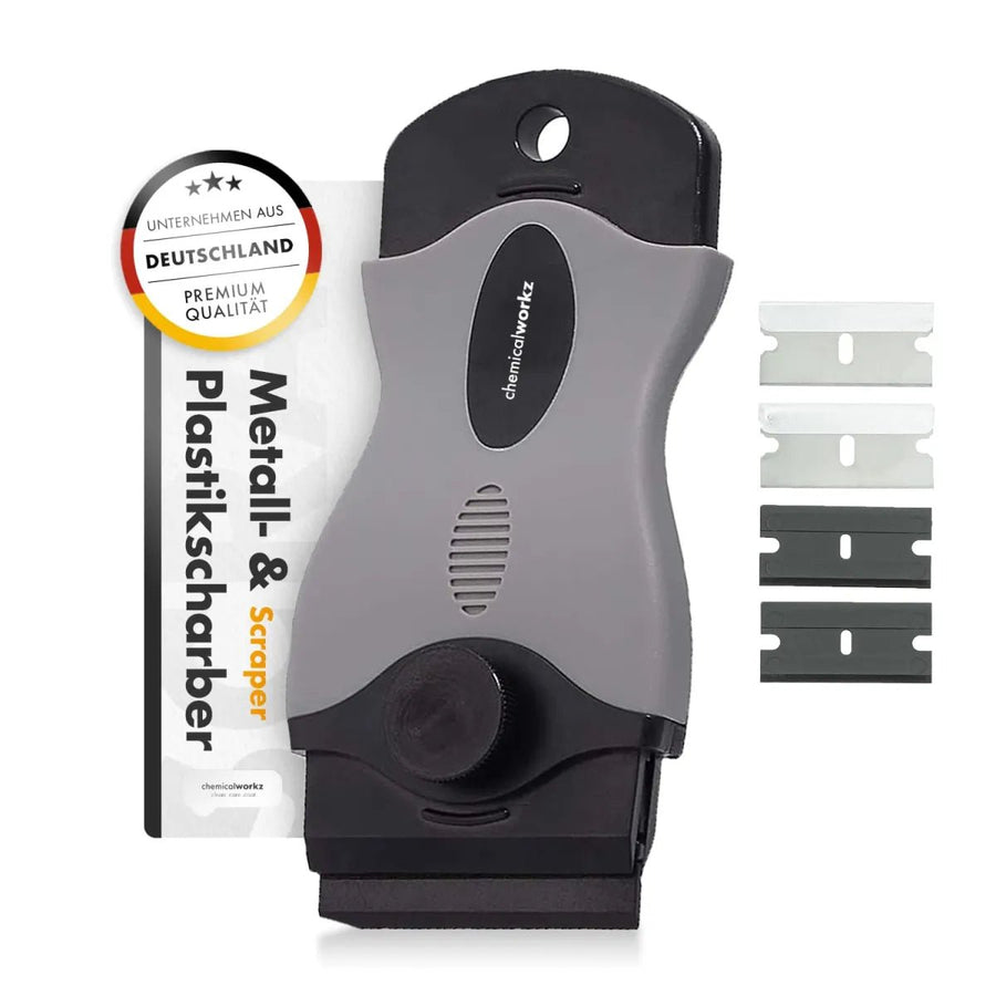 ChemicalWorkz® Scraper Set metal & plastic - De Detailshop