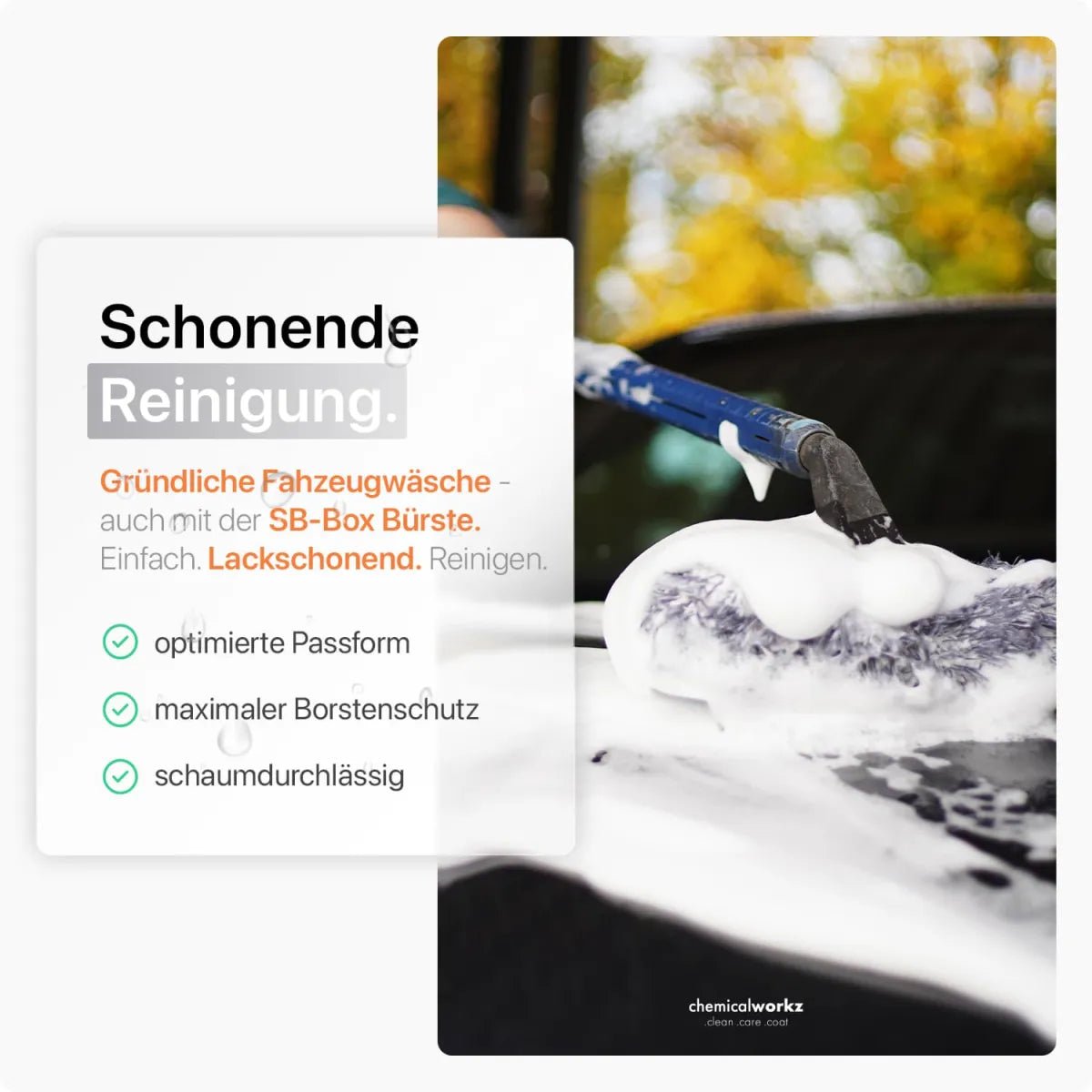 ChemicalWorkz® Wash Brush Cover V2 | Wasborstelhoes - De Detailshop