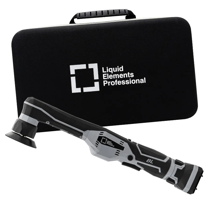 Close-up van de Liquid Elements A2000 Pro met LED-indicator en ergonomisch design