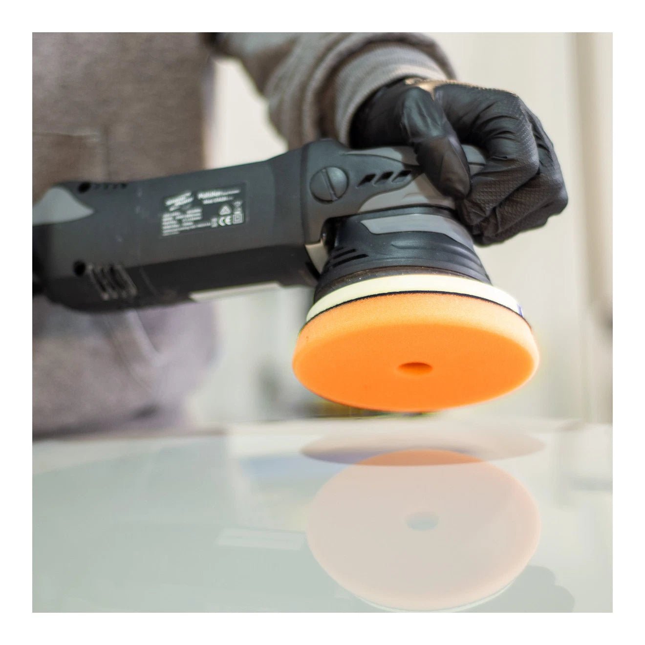 Detail Passion Therminator Medium Cut Orange Polijstpad 125mm - De Detailshop