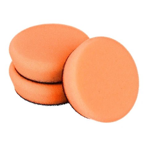 Detail Passion Therminator Medium Cut Orange Polijstpads 50mm 3 - stuks - De Detailshop
