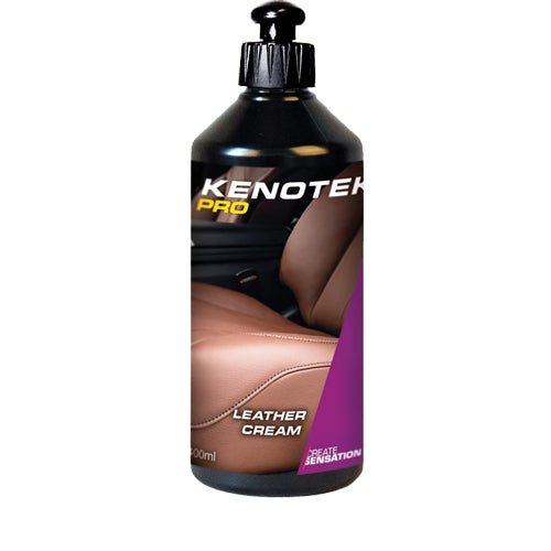 Kenotek Pro Leather Cream lederverzorging in productfles