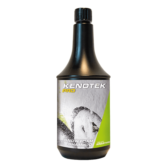 Kenotek Pro Snow Foam voorwasmiddel in zwarte fles