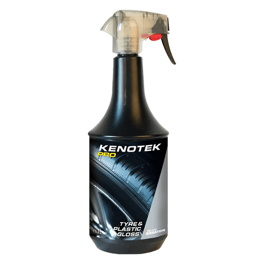 Kenotek Pro Tyre and Plastic Gloss in sprayflacon