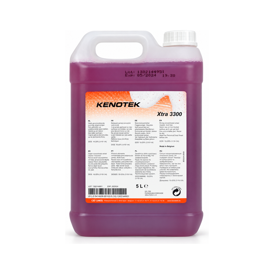 Kenotek Xtra 3300 Velgenreiniger 5L jerrycan