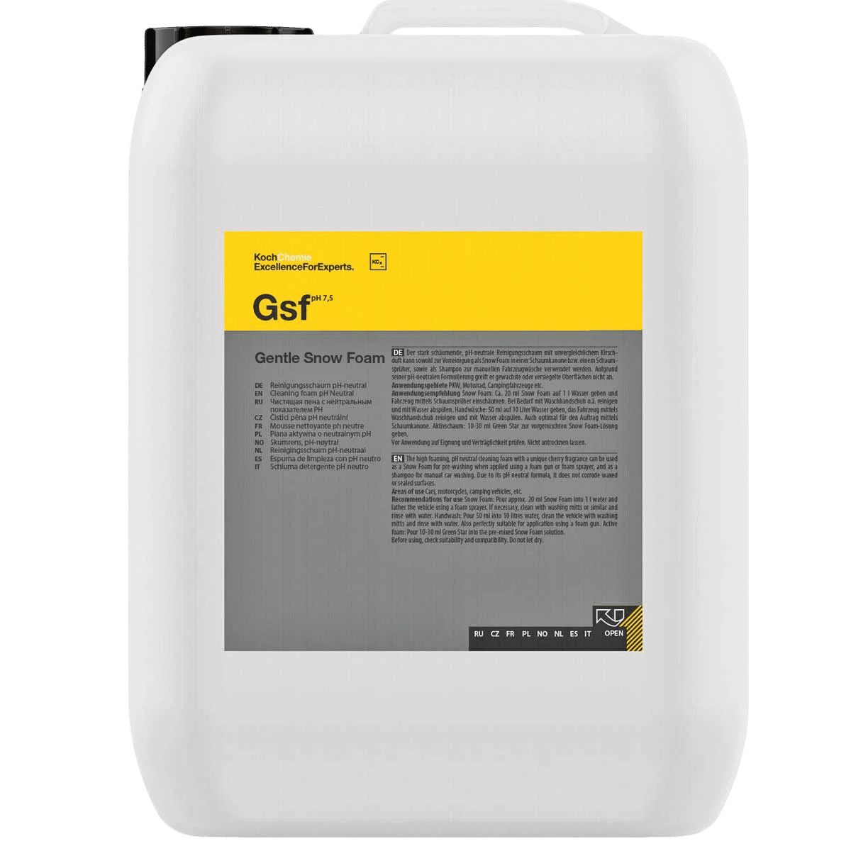 Koch Chemie Gentle Snow Foam GSF - De Detailshop