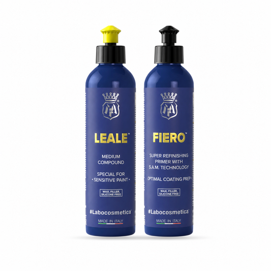 Labocosmetica 2-Step Polijstbundel 250 ml met LEALE en FIERO