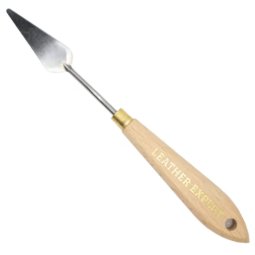 Leather Expert klein paletmes voor lederplamuur