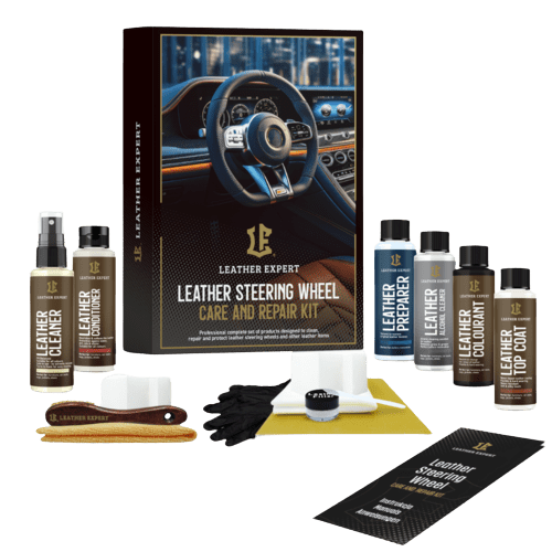 Leather Expert verzorgings- en reparatieset voor stuurwielen