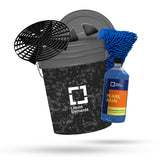 Liquid Elements autowas-set met Forged Carbon wasemmer Basic