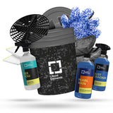 Liquid Elements autowas-set met Forged Carbon wasemmer Ultra Plus