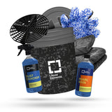 Liquid Elements autowas-set met Forged Carbon wasemmer Ultra