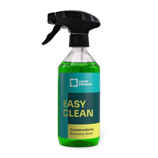 Liquid Elements Easy Clean rinseless wash in productfles