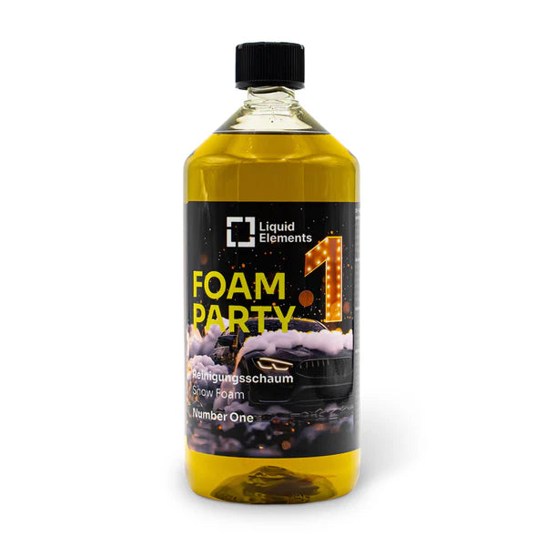 Liquid Elements Foam Party Number One snow foam in fles van 1 liter