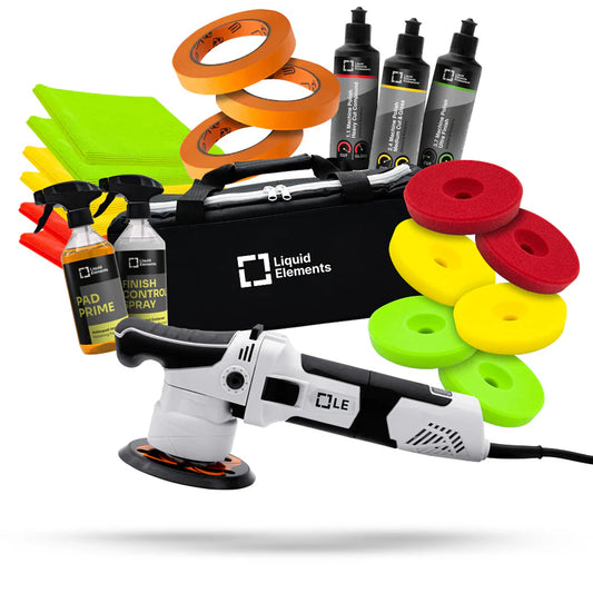 Liquid Elements T2000 All-In-One set met polijstmachine, pads en polijstmiddelen