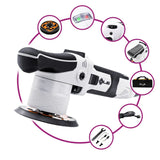 Liquid Elemundts T2000 V4 Poliermaschine mit koffer und accessoires